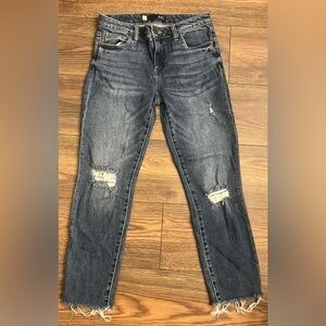 Kut From The Kloth Denim Jeans Reese‎ Raw Hem Women's Size 2